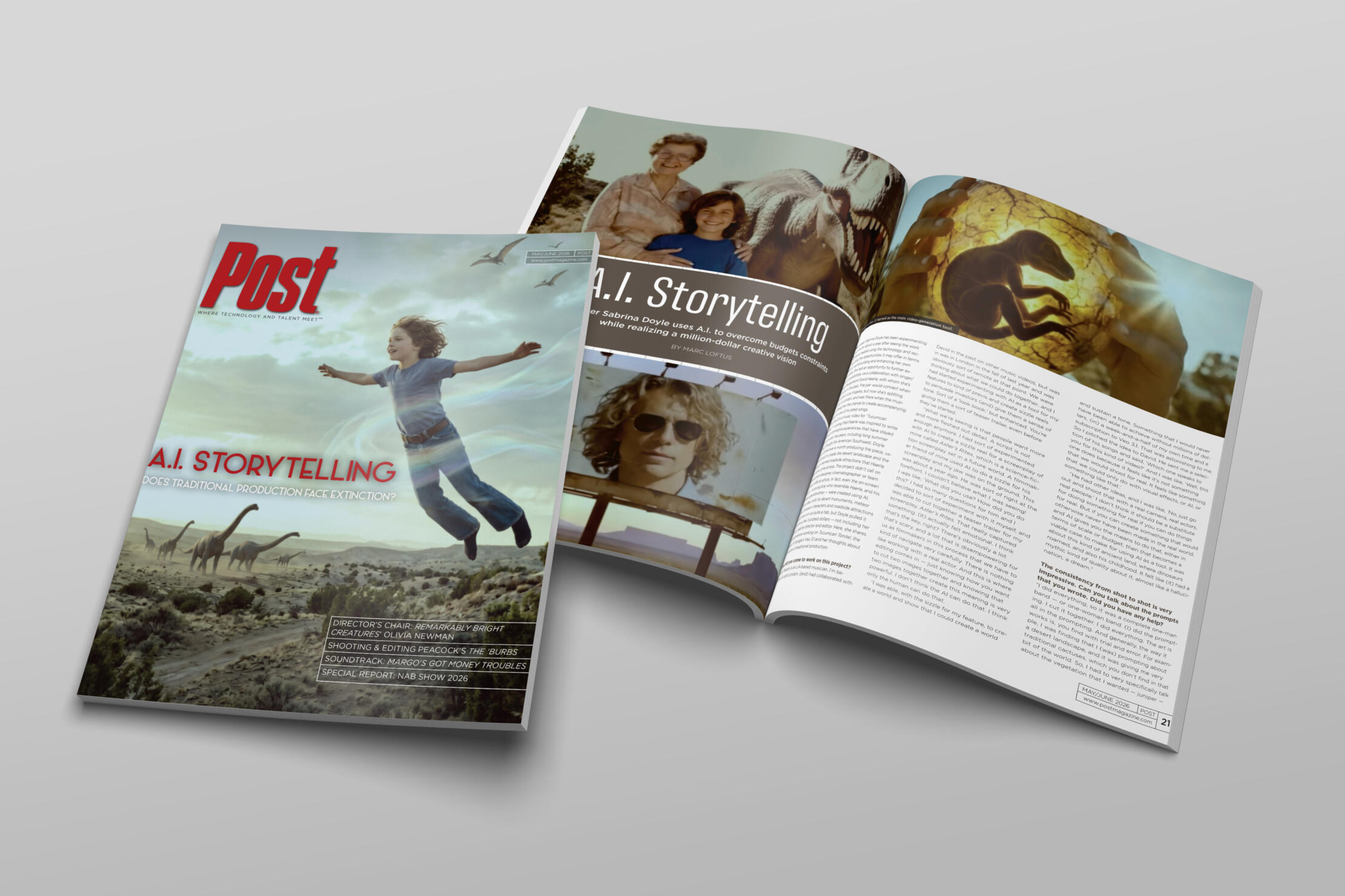 Post Magazine Spread